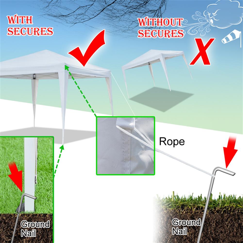 Cheap Goat Tents Portable Outdoor Folding Tent Waterproof Right angle Sun Shelter With Two Doors Two Windows 3 X 3meter   